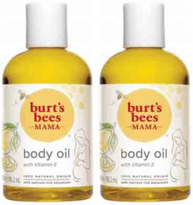 Burt's Bees Mama Bee Nourishing Body Oil 버츠비 마마 비 너리싱 바디 오일 115ml(4oz) 2팩 - 쿠팡