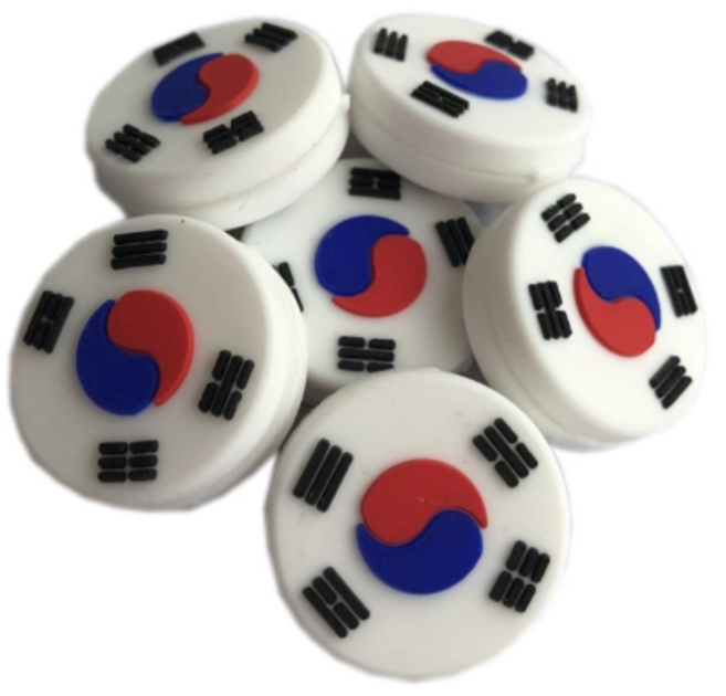 커버풀 TENIS 댐프너 엘보링 2개입, 태극기