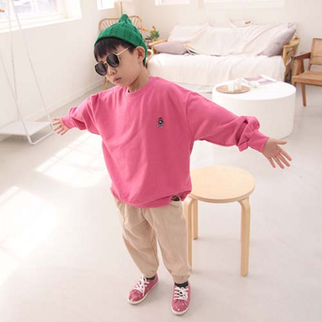 소년마켓 곰돌이 자수 맨투맨 19호까지