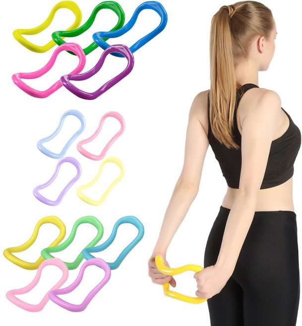 요가링 1+1 파스텔 하드타입 소프트타입 필라테스 종아리링, 2개, 07_소프트_핑크