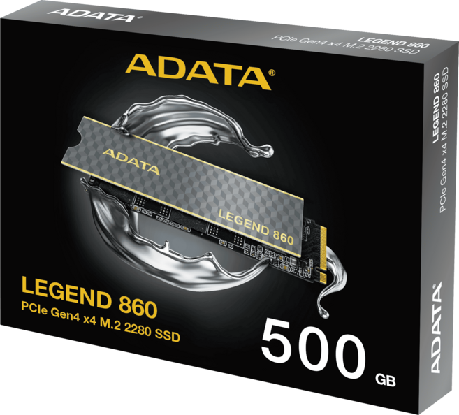 ADATA LEGEND 860 PCIe Gen4 x4 M.2 2280 SSD 固態硬碟 500GB