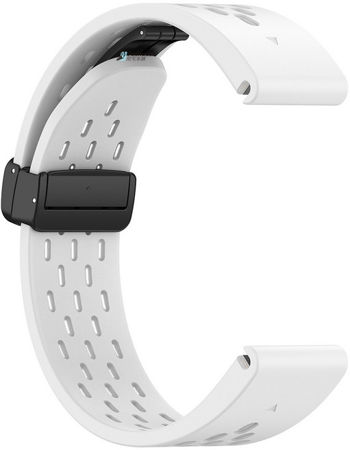 Garmin Approach s70 s62 s60 磁吸洞洞錶帶, 白色,22mm, 1個