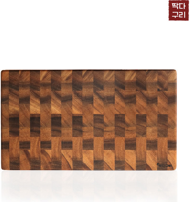 딱다구리 나무도마 플레이팅 엔드그레인 도마, 1개, 우드