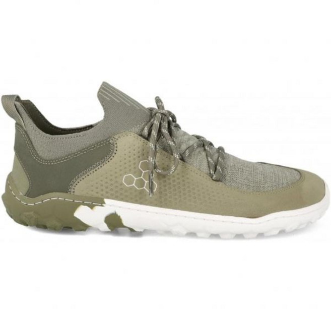 Vivobarefoot 비보베어풋 남성 트래커 디콘 로우 FG2 가죽 섬유 세이지 운동화 10 미국 163238