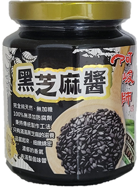 阿峻師 黑芝麻醬, 300g, 1個