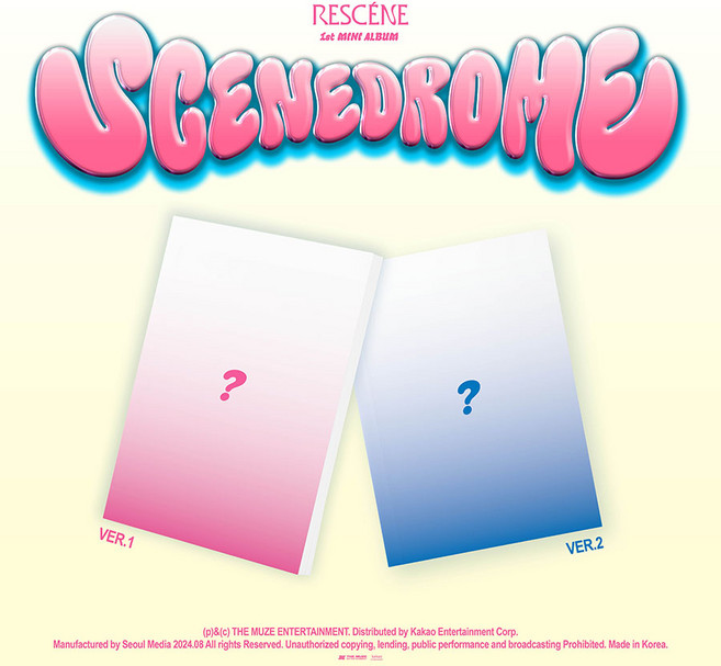RESCENE (리센느) - SCENEDROME (1st MINI ALBUM 1집 미니 앨범) (랜덤1종)