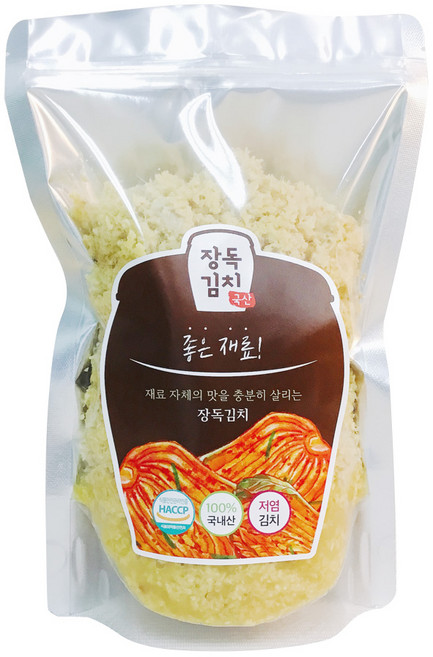 [장독 다진생강] 좋은 재료를 향한 고집 국산다진생강 500g, 1개