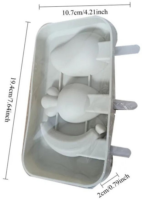 실리콘 아이스 팝 몰드스틱 프리 냉동 아이스바 몰드홈메이드 디저트 요거트 주스 스무디용, 색상: 8. Mango D
