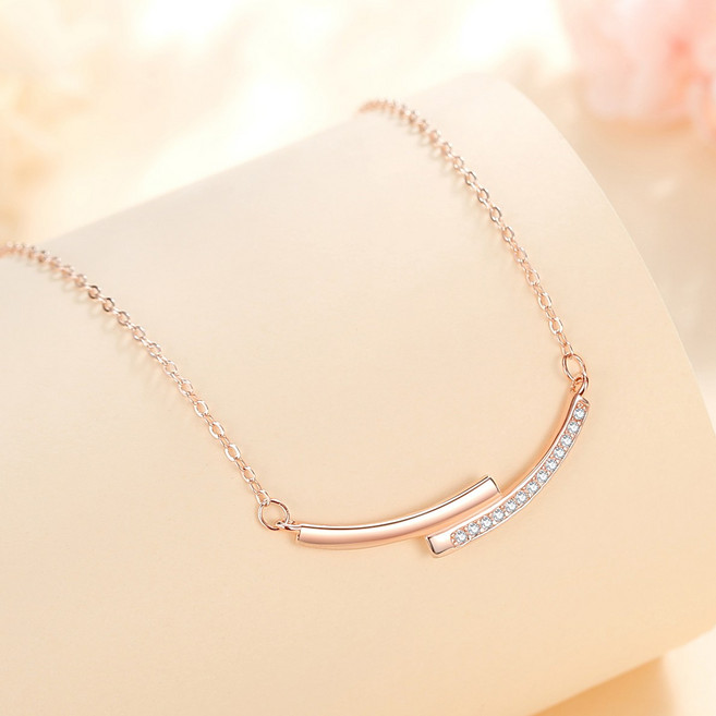 YANGTY 행운 여성 14K 데일리 스마일 목걸이 여성패션 선물추천