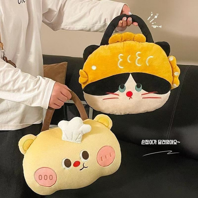 올다 2in1 캐릭터 담요베개 밍크 극세사 무릎담요