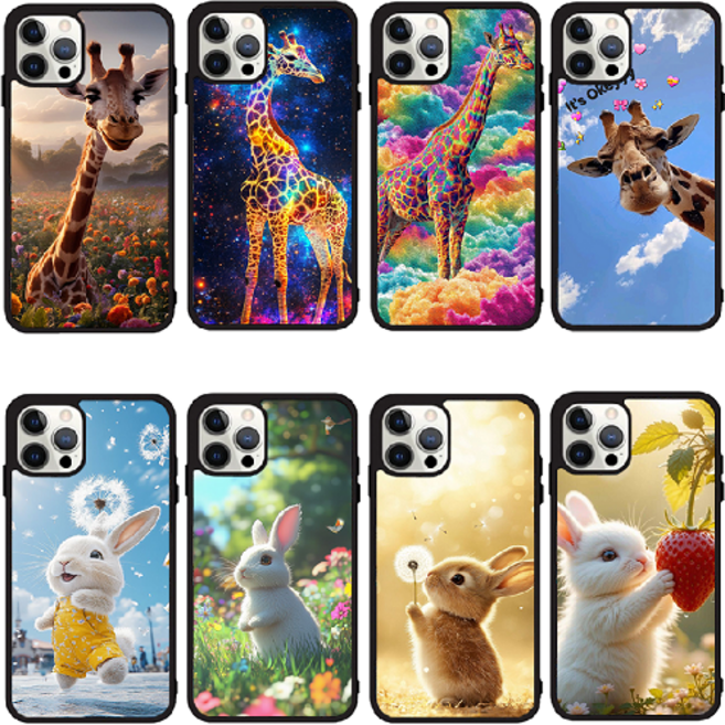 귀여운 기린 토끼 케이스 A24 A25 A31 A32 A33 A34 A35 제트플립7 A52 A51 A53 A54 A55 A56 A71 A82 갤럭시S25엣지
