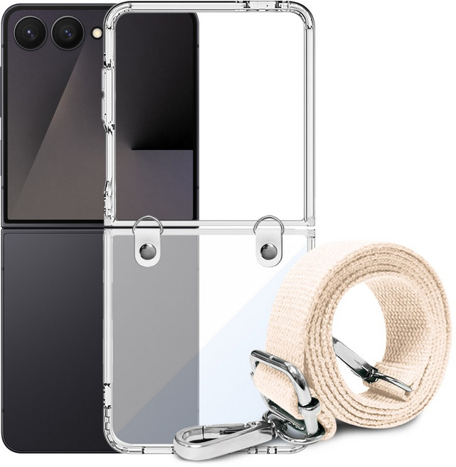 더조은셀러 면소재 목걸이 어깨끈 케이스 스트랩 줄