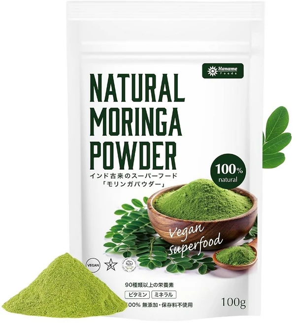 내추럴 모링가 파우더 100gm 슈퍼푸드 기적의 나무 무첨가 안전한 포장 색소나 방부제, 100g, 1개 - 쿠팡