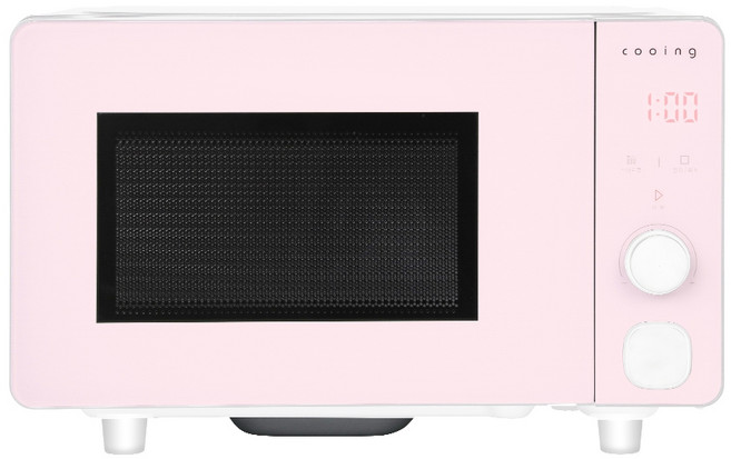 쿠잉전자 프리즘 플랫 전자레인지 버튼+다이얼식 20L, MC-P20PF