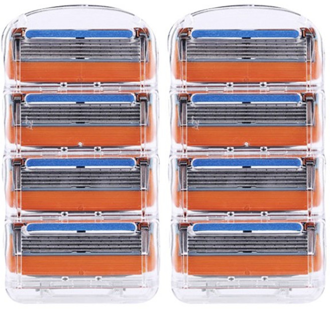 탑건강 면도날 질레트 퓨전 호환, 2개, 4개입