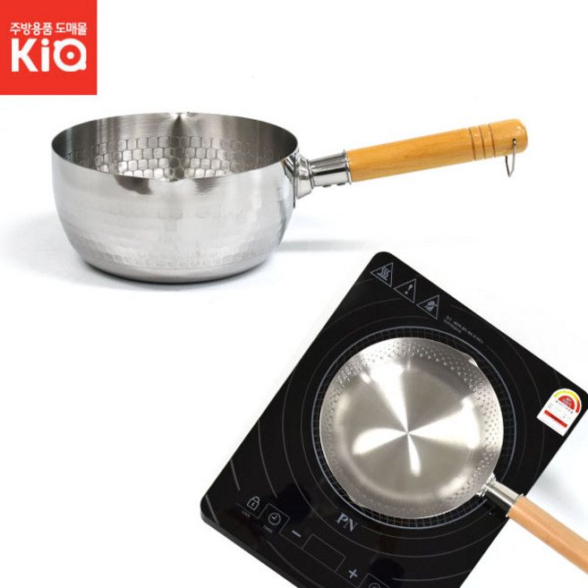 스텐 해머톤 편수냄비 함마냄비 인덕션 IH 편수냄비 스텐냄비 자루냄비 K-200906, 스텐 해머톤 편수냄비 16cm
