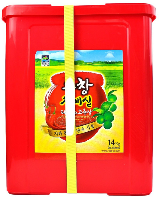 기픈샘 순창 청매실 태양초 고추장 14Kg, 1개
