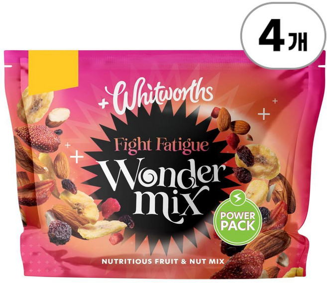 윗워스 원더믹스 파이트 파티그 Whitworths Wondermix Fight Fatigue 50g, 4개