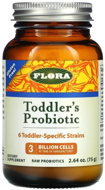 플로라 Flora 유아용 프로바이오틱 30억 75g(2.64oz), 74g, 1개 - 쿠팡