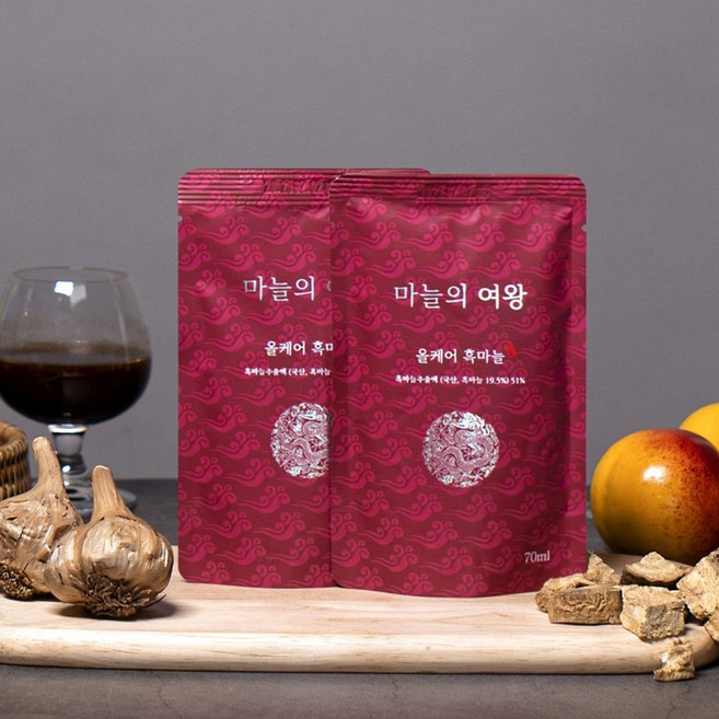 (웰빙바이오)마늘의여왕 올케어 흑마늘 70ml 30포 shd*15029ms, 1개, 본상품선택