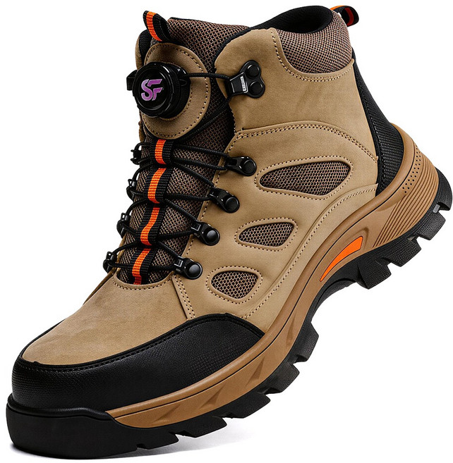 세통 안전화 QS 다이얼식 가볍고 통기 편안한 작업화N601