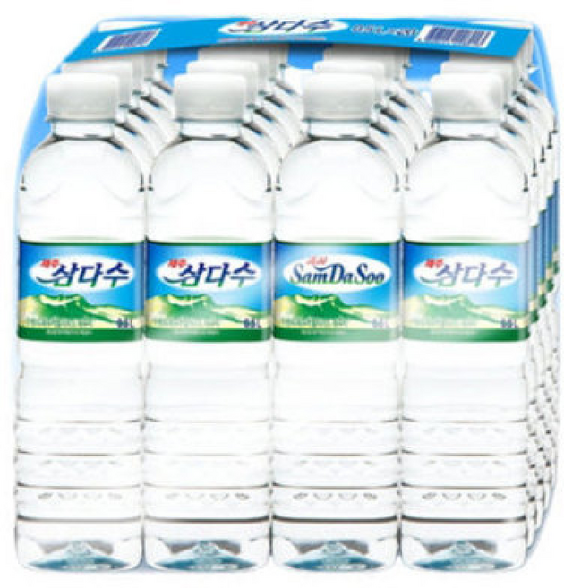 제주 삼다수 유라벨 안전한 가정 사무실배달 생수 제주 삼다수, 500ml, 1개
