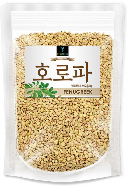 퓨어영 호로파 씨앗1kg 페누그릭, 1kg, 1개
