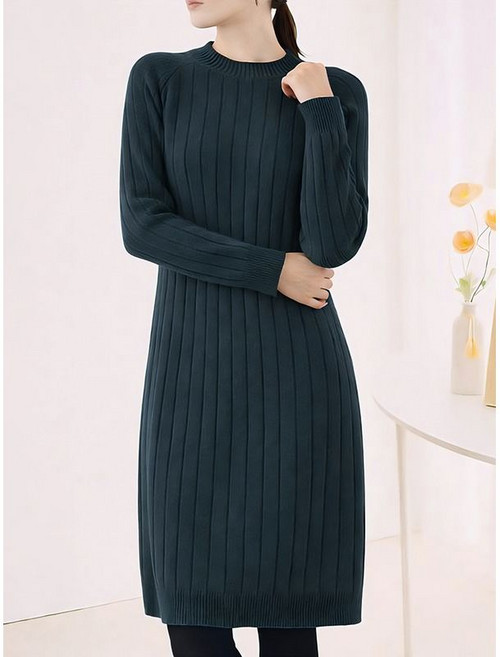 모리스커밍홈 나그랑 골지 니트 원피스 M2602OP603A