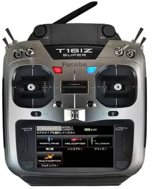 아크로사 후타바 Futaba T16IZ SUPER 조종기 수신기미포함, 양쪽중립(DJI방식)