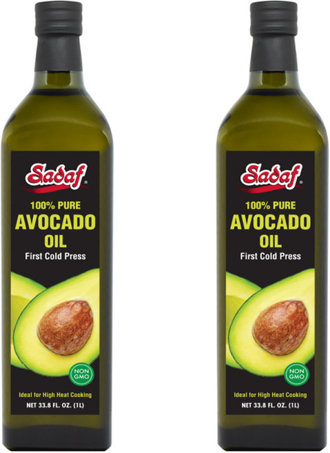 사다프 아보카도 오일 퍼스트 콜드 프레스, 2개, 1L