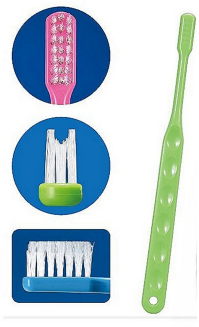 [교정용칫솔] 올소돈틱 U 교정용 칫솔 교정칫솔 ORTHODONTIC U 치아교정, 1개, 1개입