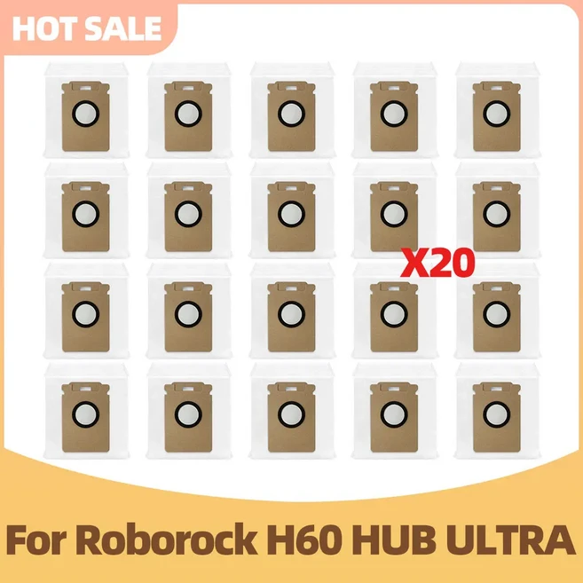 Roborock H60 HUB ULTRA 호환 — 진공청소기 먼지봉투., 05 Set  F
