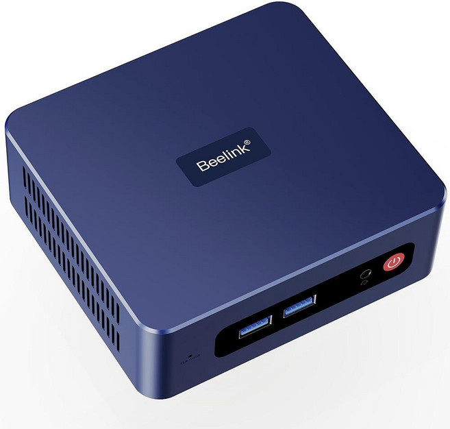 Beelink SER5 Max 미니 PC 7735HS AMD Ryzen R7 (8C/16T 최대 4.75GHz) 24GB LPDDR5 1TB PCle4.0 SSD 컴퓨터, 3200U 16+500G