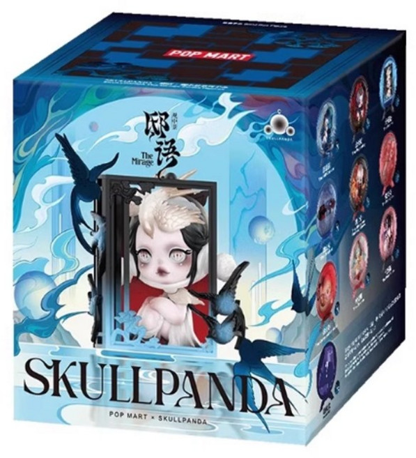 팝마트 정품 스컬판다 신기루 시리즈 피규어, 신품 미개봉 싱글 랜덤 블라인드 박스