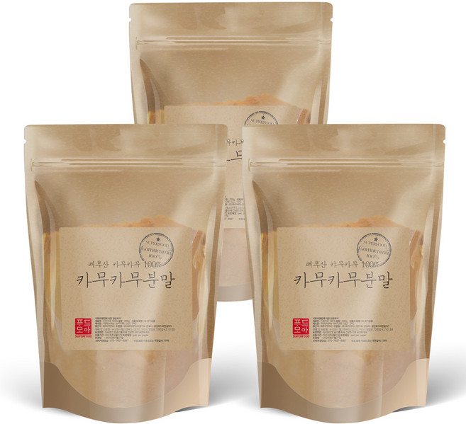 헬스앤푸드 페루산 카무카무 분말 200g, 3개