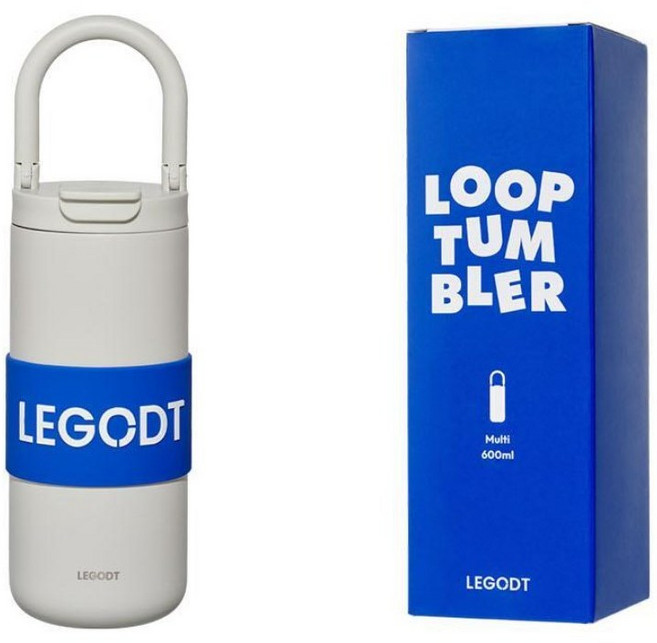 레고트 루프 텀블러 멀티 600ml (4 colors) 130242, 라이트그레이, 1개, 라이트그레이