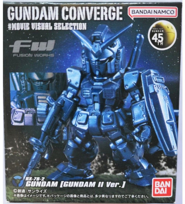 BANDAI NAMCO GUNDAM CONVERGE RX-78-2 鋼彈 電影精選版 45周年紀念款, 1個