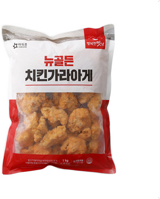 아워홈 골든 치킨가라아게 1kg (무료배송), 10개