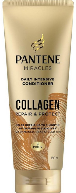 호주 팬틴 Pantene Collagen Conditioner 콜라겐 리페어 & 프로텍트 컨디셔너, 7개, 180ml
