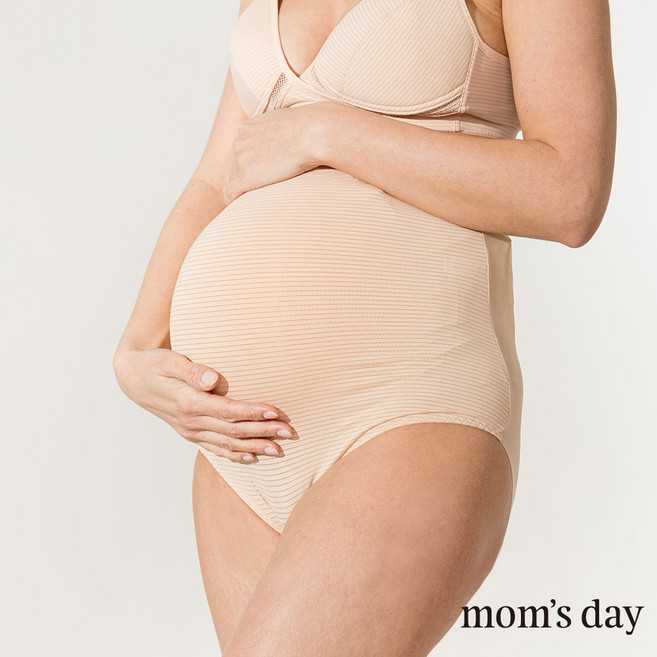 맘스데이 햄라인 스트라이프 임산부 햄팬티