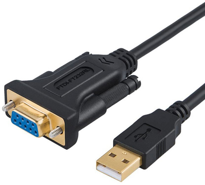 USB轉RS232轉換線 序列埠轉換器 電腦連接線 工業控制設備, CD0487(3米), 1個