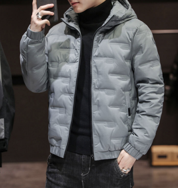 즈로구스 남성 후드 경량패딩 데일리점퍼 숏패딩