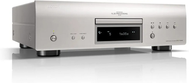 데논 SACD 플레이어 DCD-1700NE 오리지널 드라이브 메카니즘 Advanced SVH Mechanism 탑재 프리미엄 실버 일본내수품 DCD-1700NESP