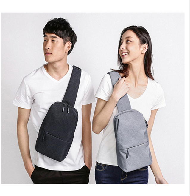 샤오미 스포츠 미니 크로스백, 짙은그레이, 1개