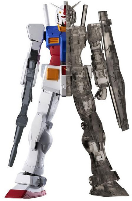 機動戰士鋼彈 RX-78-2 半剖透明黑色ver., 1個