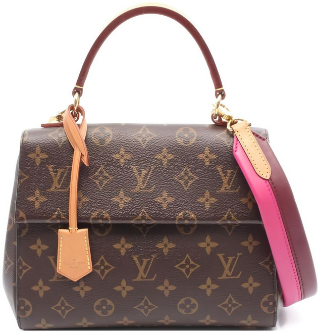 루이 비통 중고 2018 모노그램 클루니 BB 토트 백