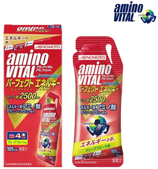 아미노바이탈 샷 퍼펙트 에너지 4개 16박스, 45g, 64개