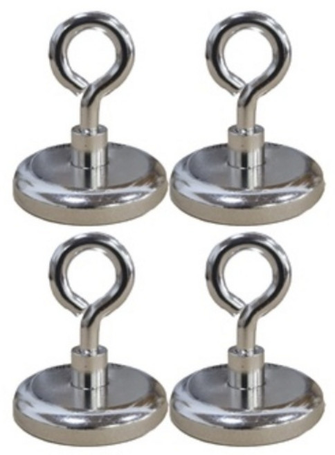 케이디 초강력 대형 네오디움 O형자석, 42mm, 4개