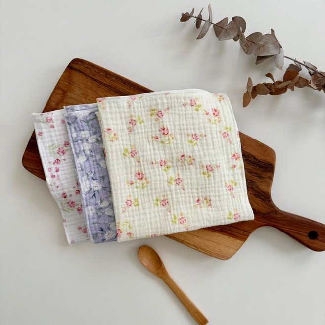 놀리아 로즈 미니 손수건 3종 1 세트