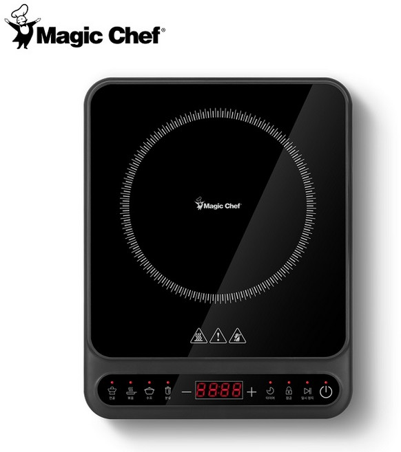 매직쉐프 슬림형 프리스탠딩 핫플레이트 인덕션 1구 자가설치, MER-YL20B, 고객직접설치